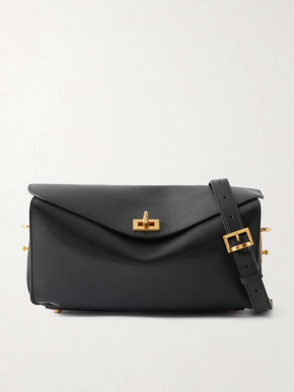 Paris VII leather shoulder bag