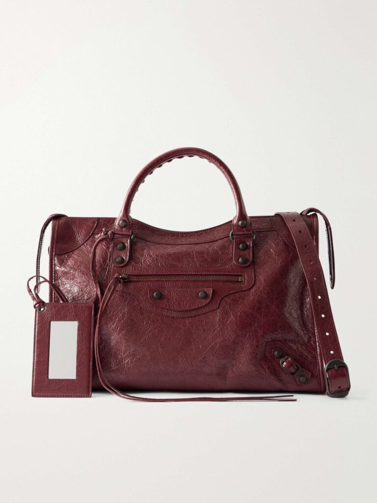 Le City suede shoulder bag