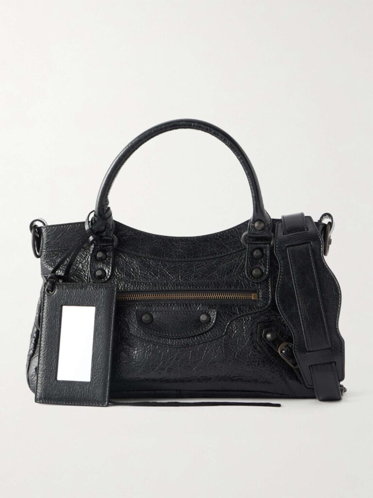 Le City First leather shoulder bag