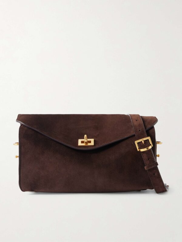 Le 7 suede shoulder bag