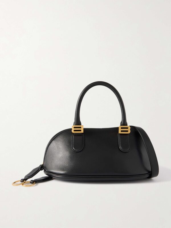 Bolero embellished leather shoulder bag