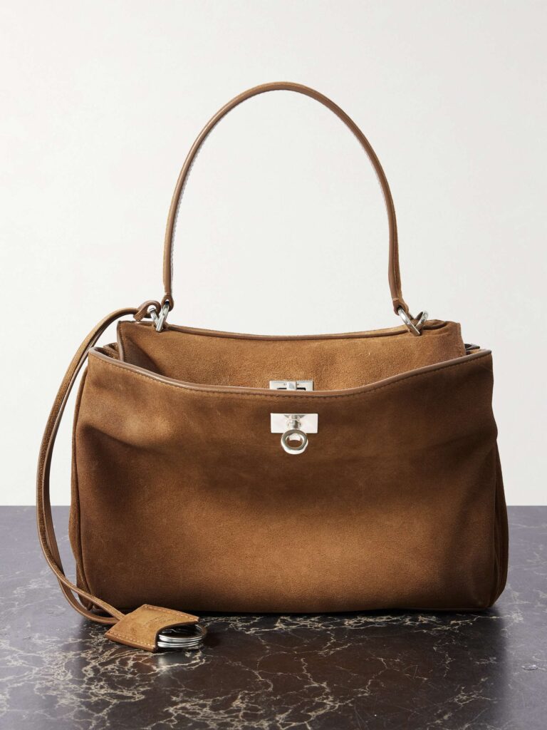 Rodeo small suede tote