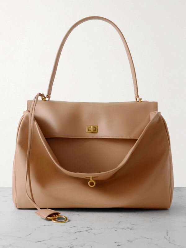 Rodeo large leather shoulder bag