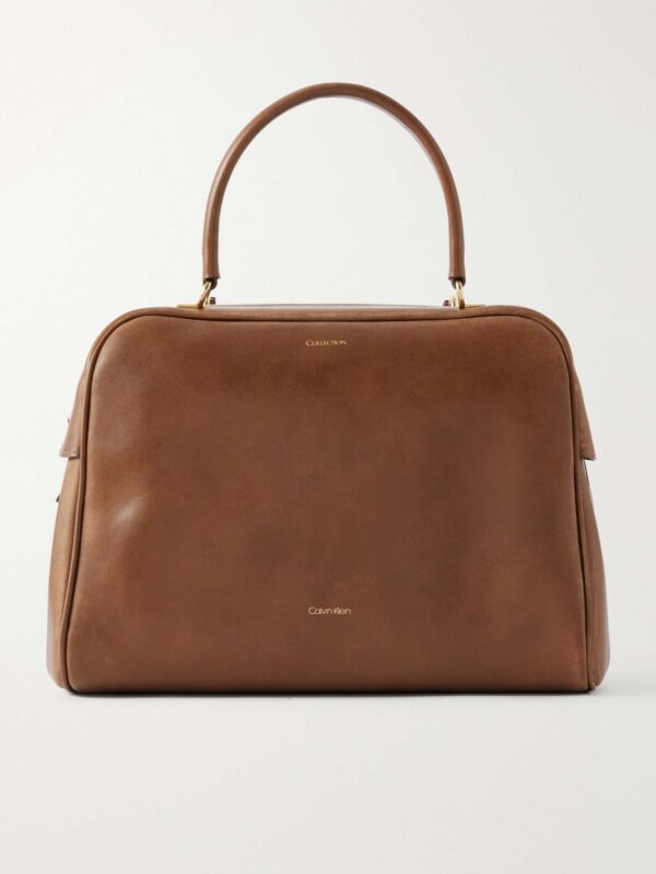 America leather shoulder bag