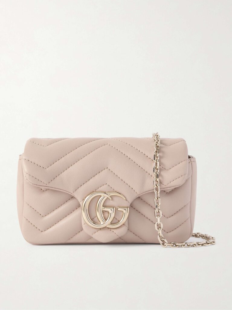 GG Marmont mini matelassé leather shoulder bag