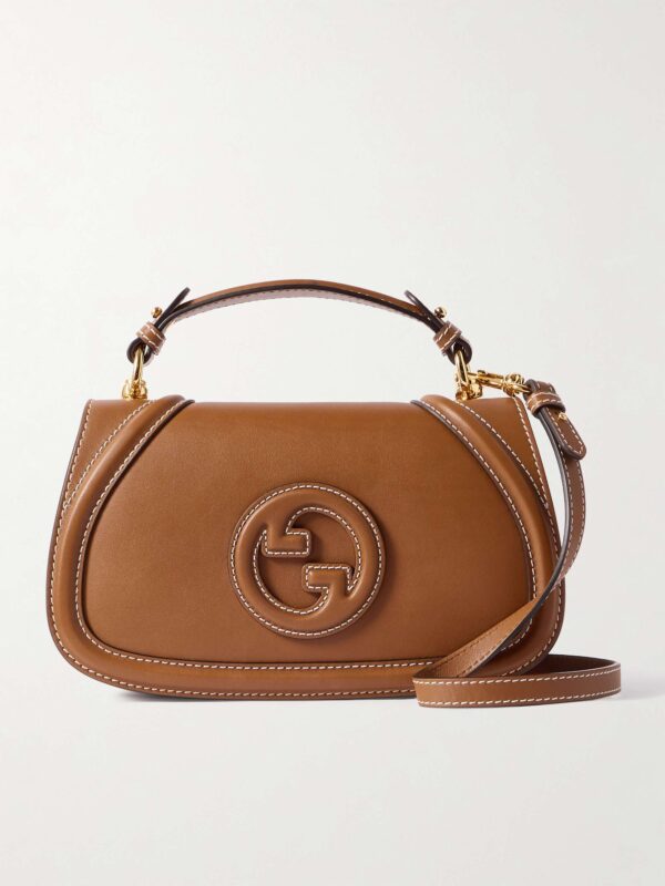 Blondie leather shoulder bag