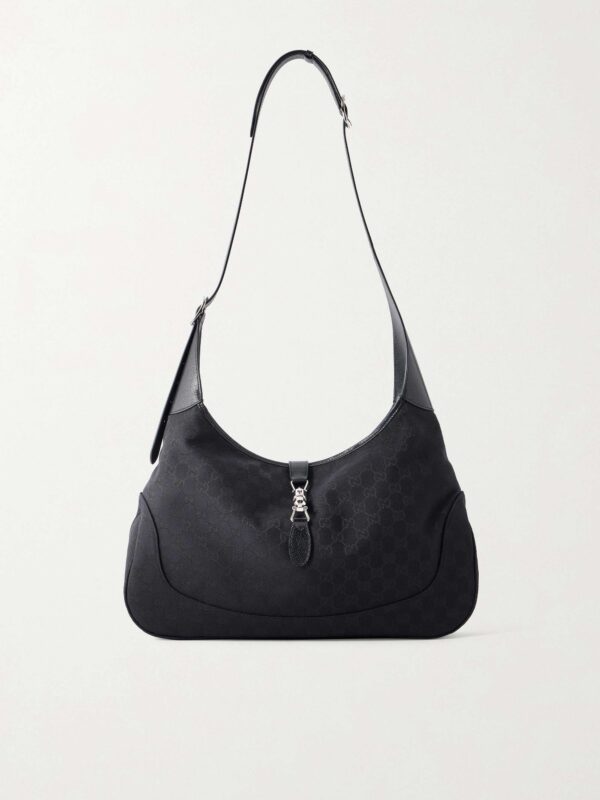 Jackie 1961 large canvas-jacquard shoulder bag