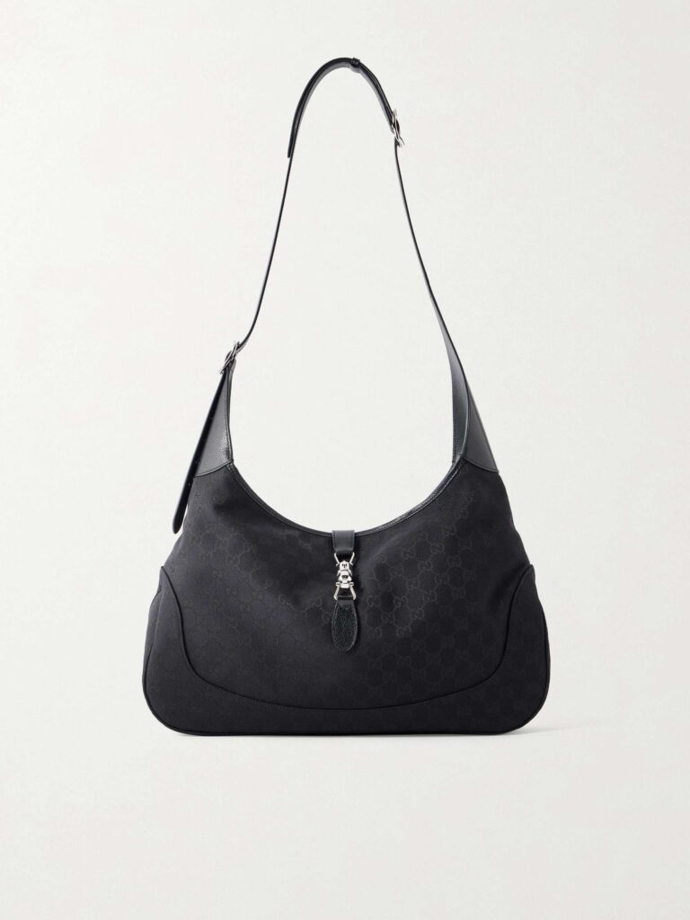 Jackie 1961 large canvas-jacquard shoulder bag