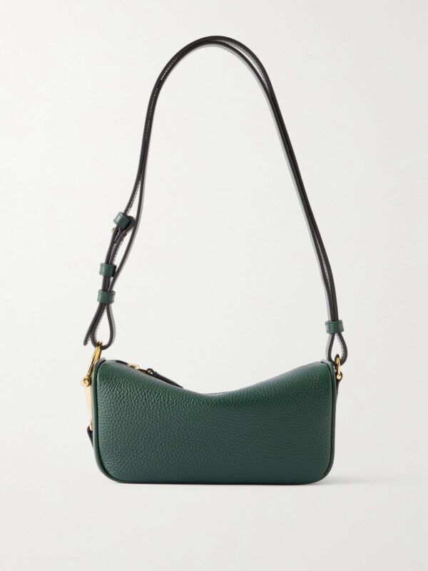 Horsebit 1955 mini textured-leather shoulder bag