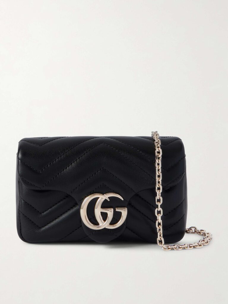 GG Marmont mini matelassé leather shoulder bag