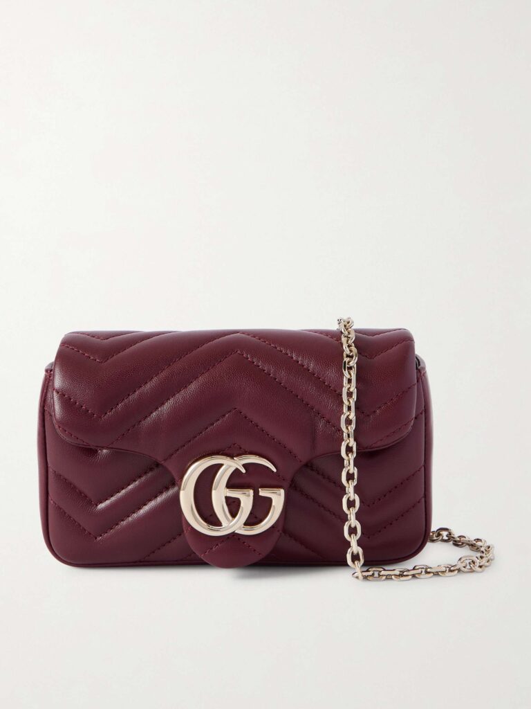 GG Marmont mini matelassé leather shoulder bag