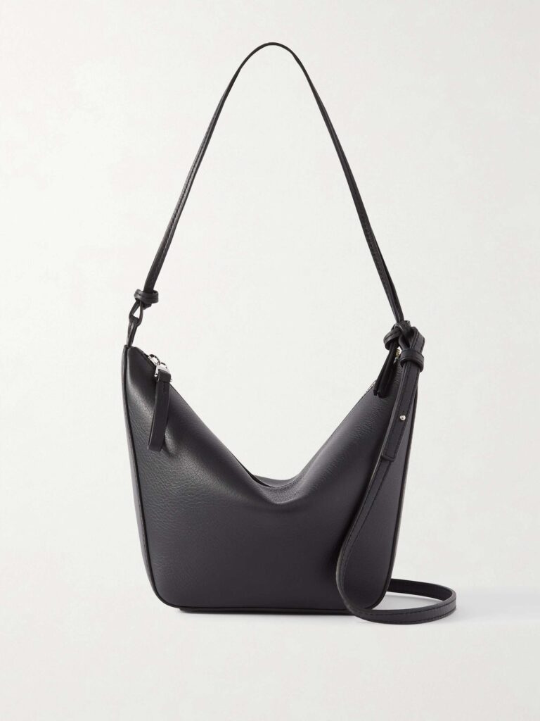 Hammock mini leather shoulder bag