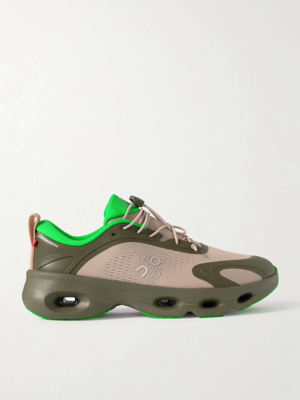 + ON Cloud rubber-trimmed recycled-mesh sneakers