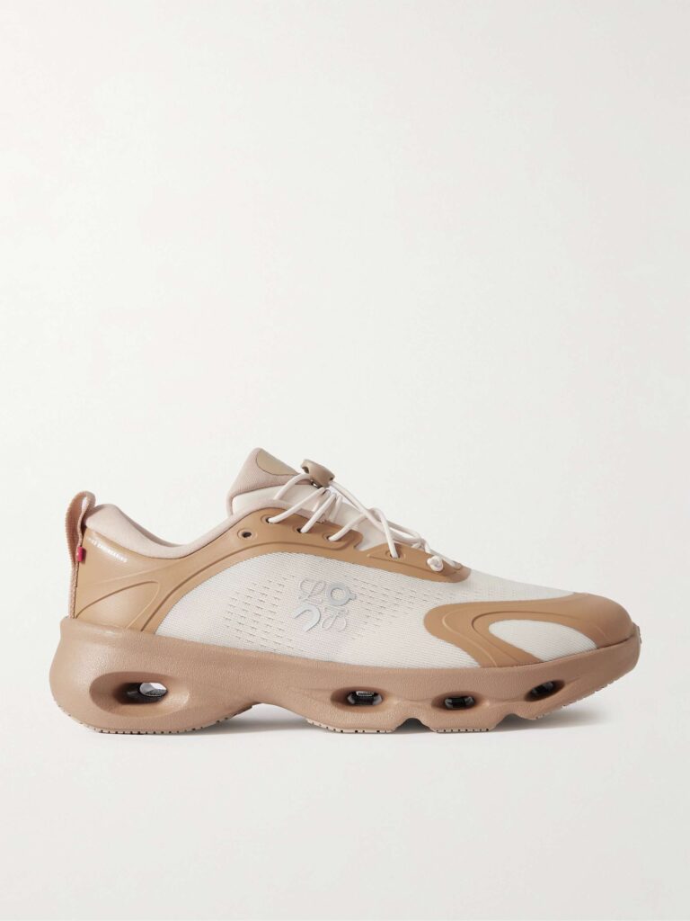 + ON Cloud rubber-trimmed recycled-mesh sneakers