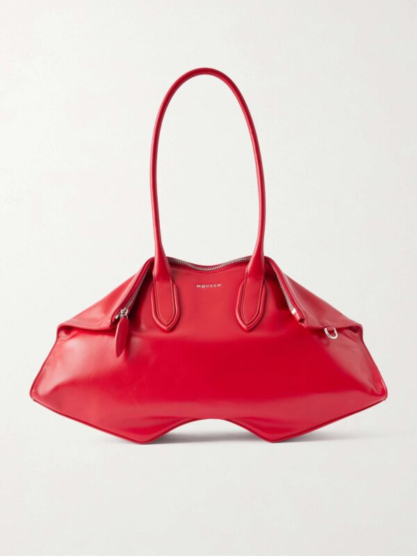 Manta leather shoulder bag