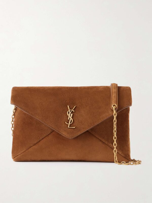 Cassandre suede shoulder bag