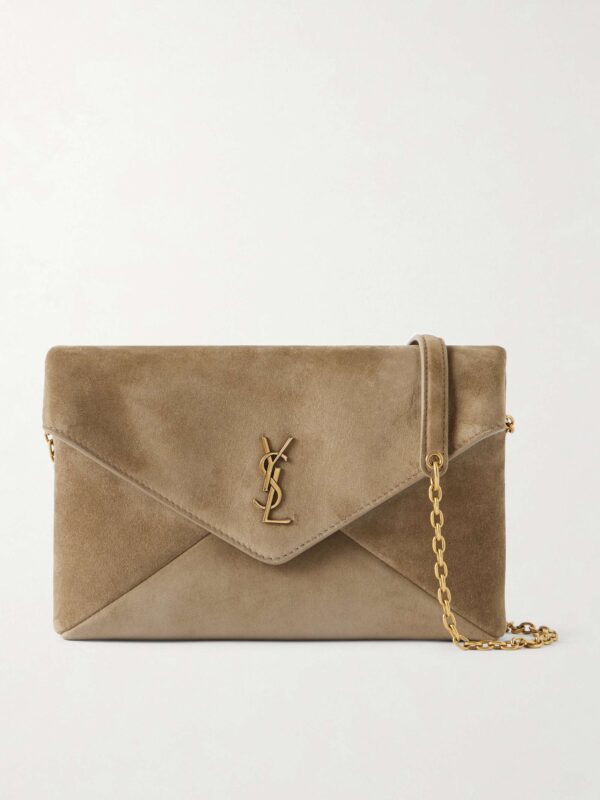 Cassandre suede shoulder bag