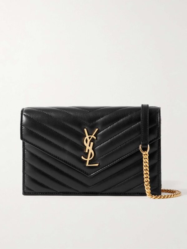 Cassandre matelassé leather shoulder bag