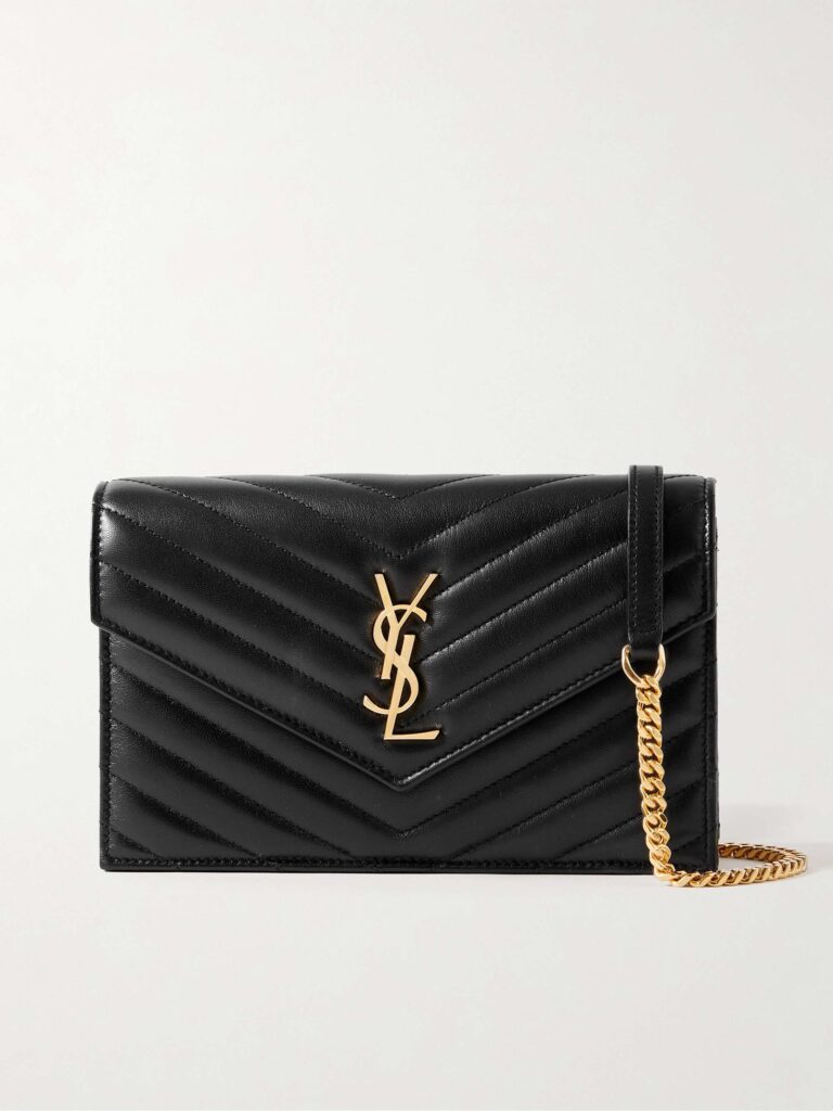 Cassandre matelassé leather shoulder bag