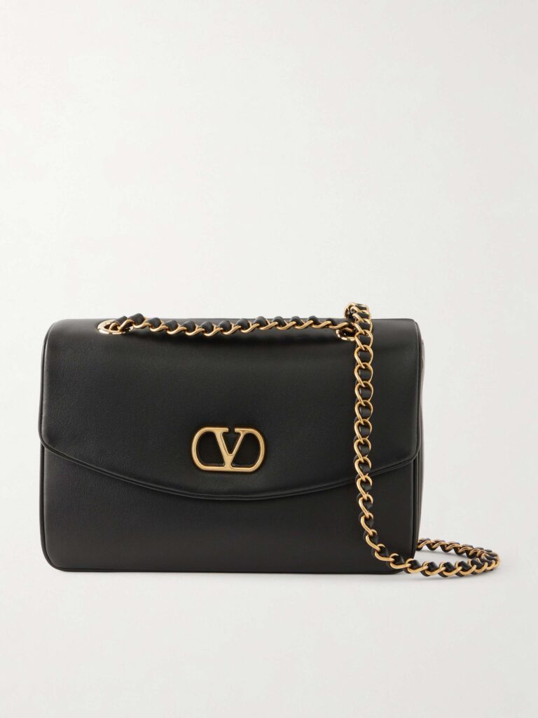 Djuna embellished leather shoulder bag