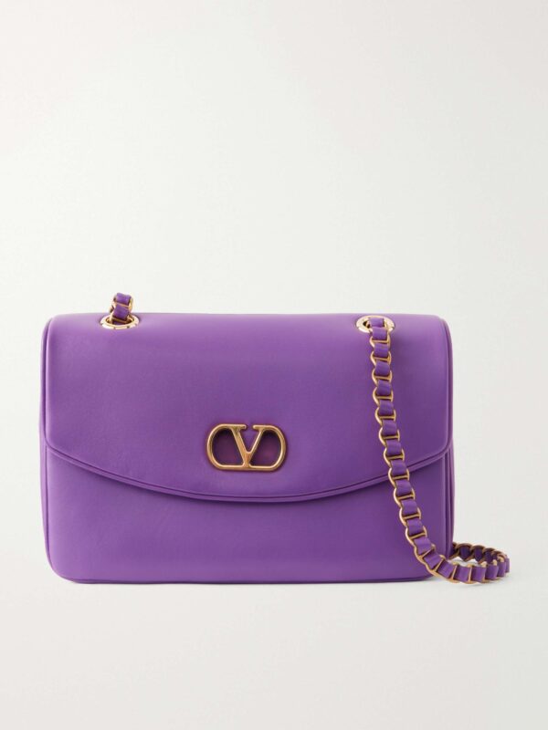 Djuna embellished leather shoulder bag