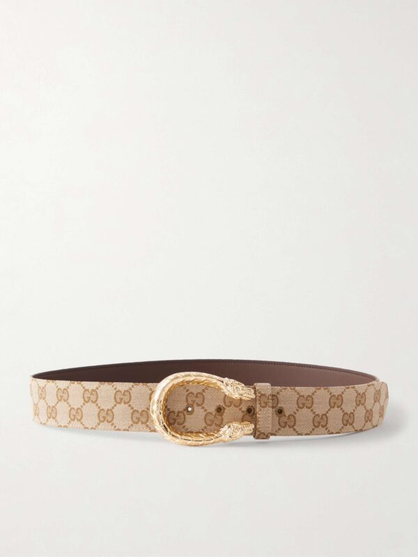 GG Supreme logo-jacquard belt