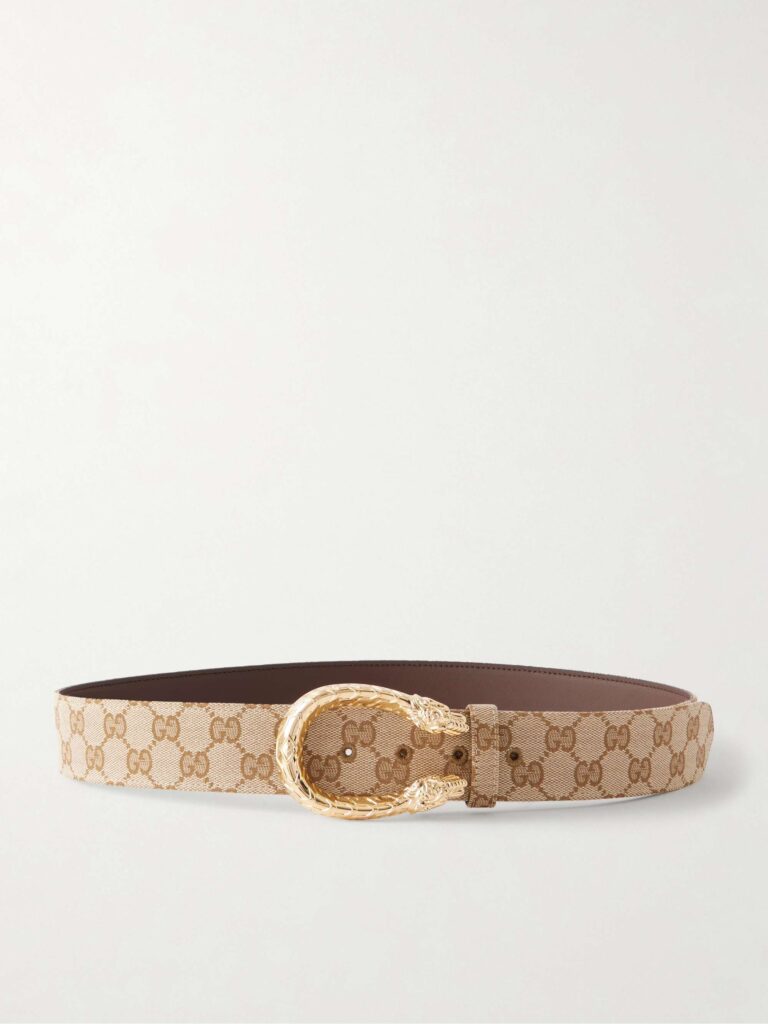 GG Supreme logo-jacquard belt