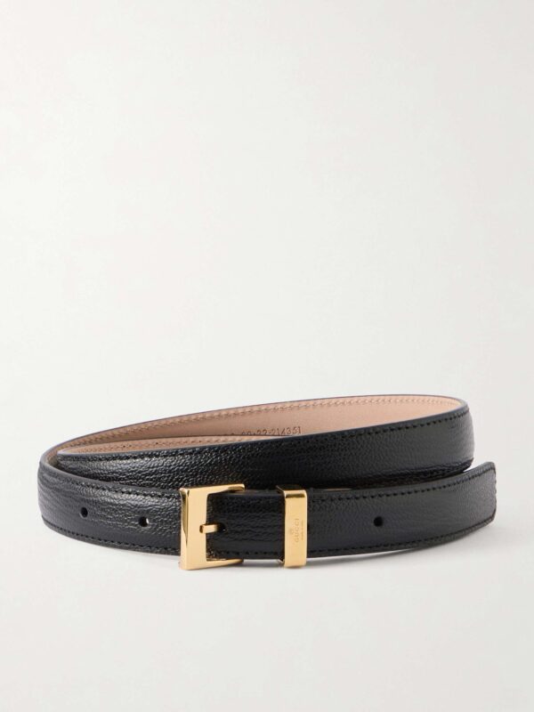 Leather belt