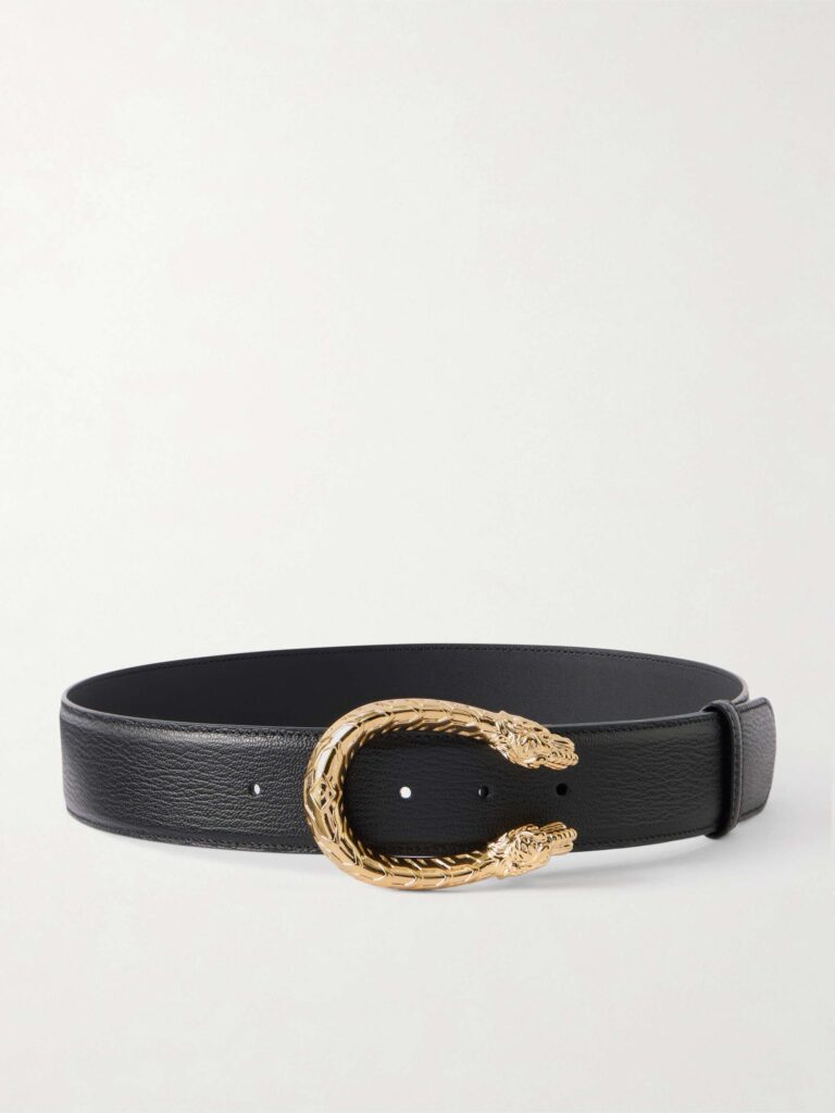 Leather belt