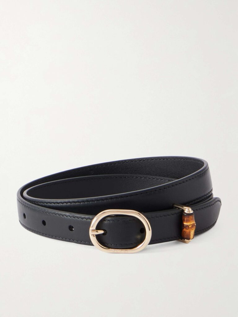Leather belt