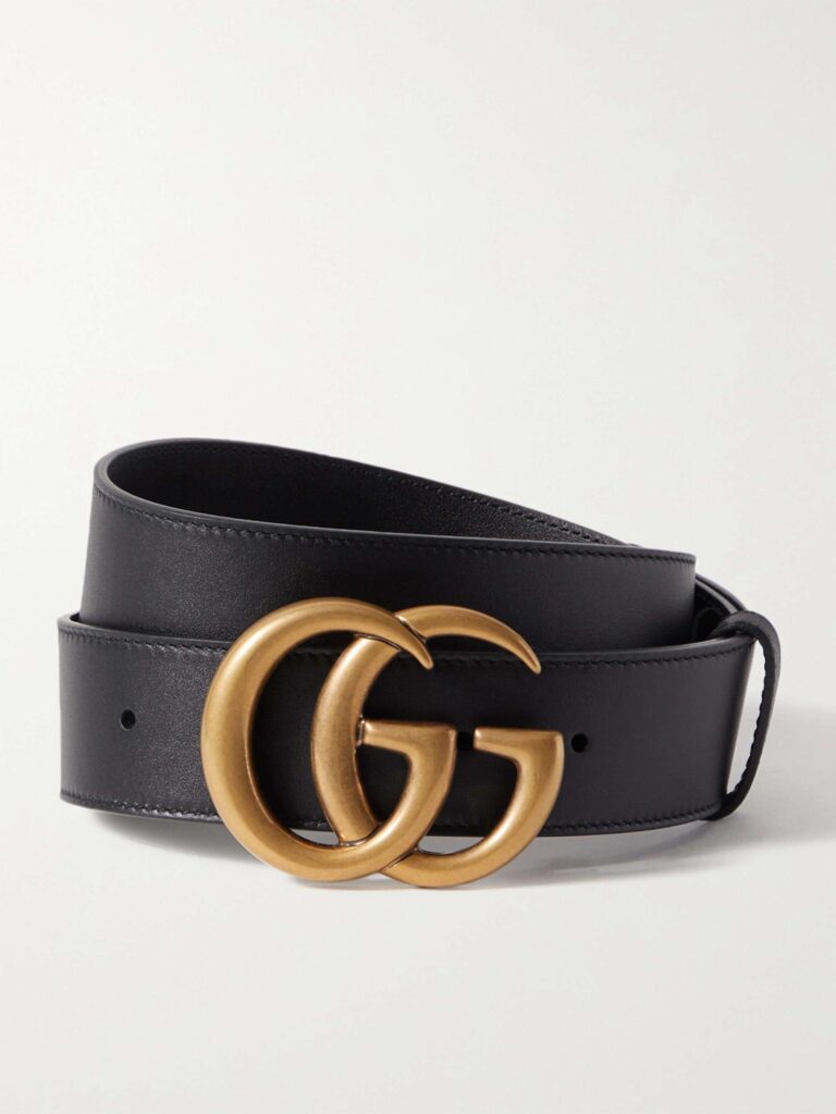 Leather belt