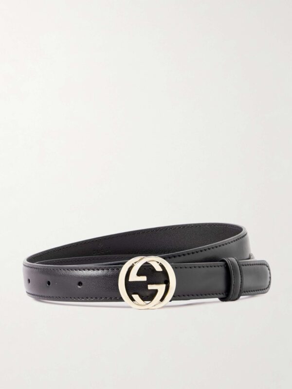 Plutone leather belt