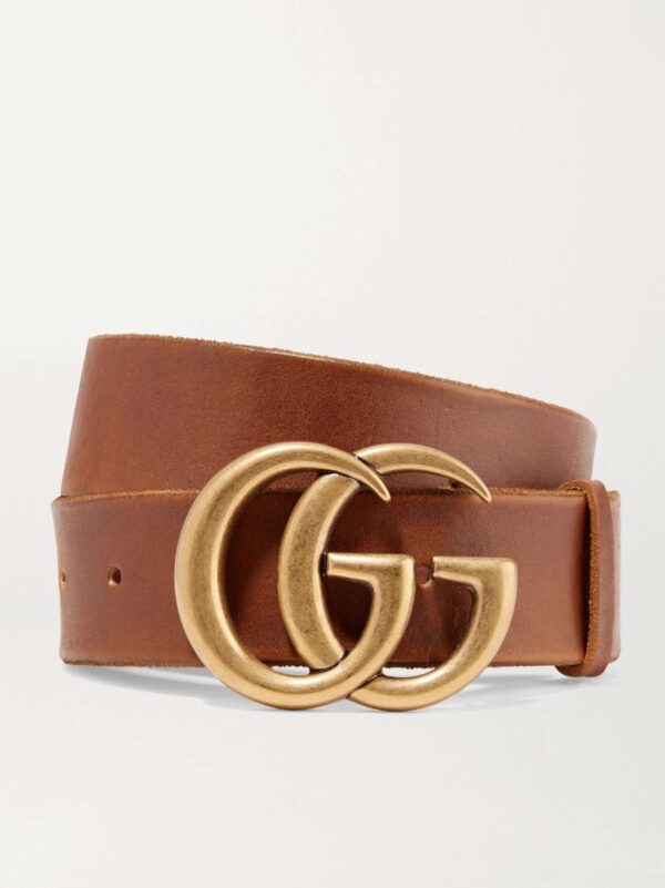 Leather belt