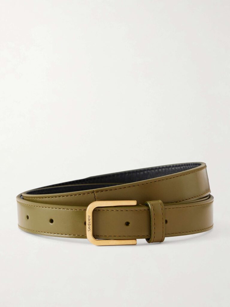Leather belt