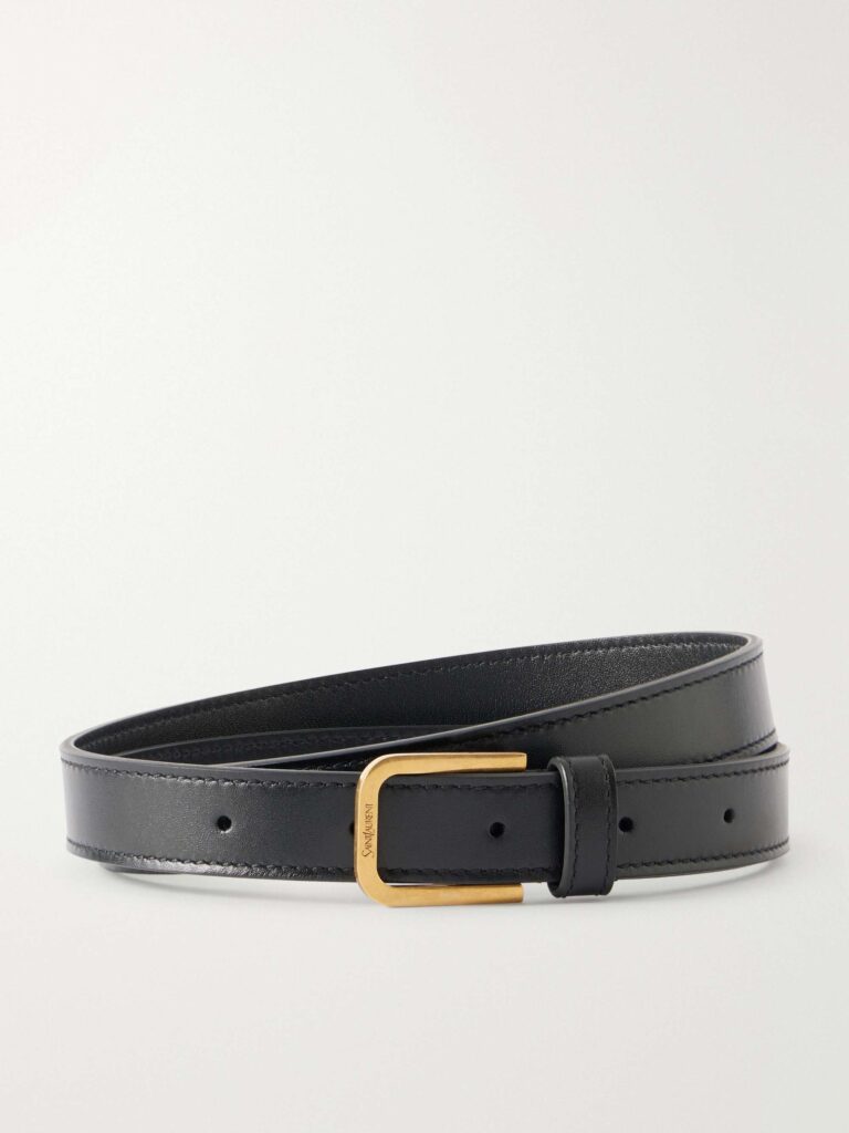 Leather belt