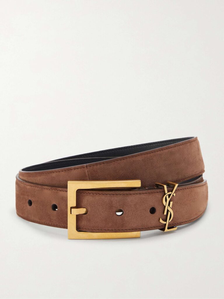 Cassandre embellished suede belt