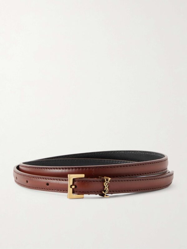 Leather belt