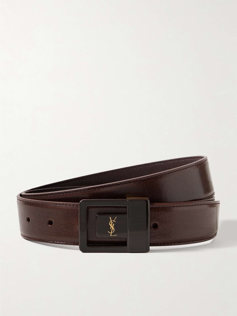 Leather belt