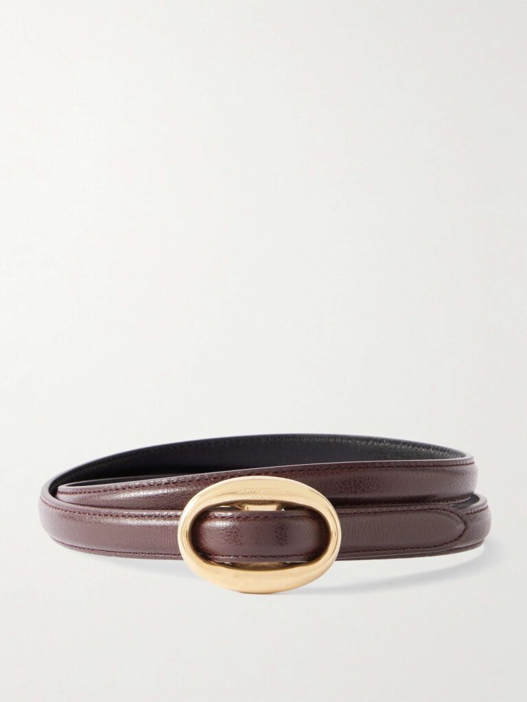 Leather belt