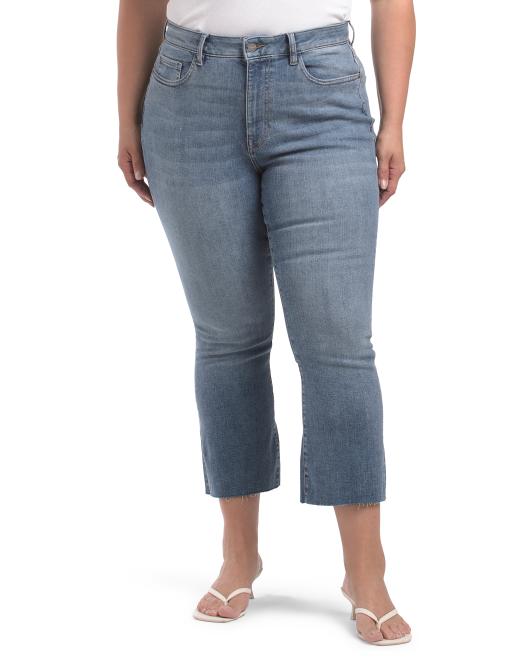 WARP + WEFT Plus Psp Stretch Cropped Bootcut Jeans