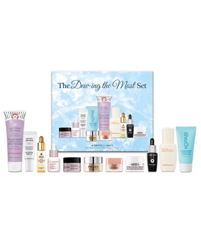 11-Pc. Dew-ing the Most Skincare Set,