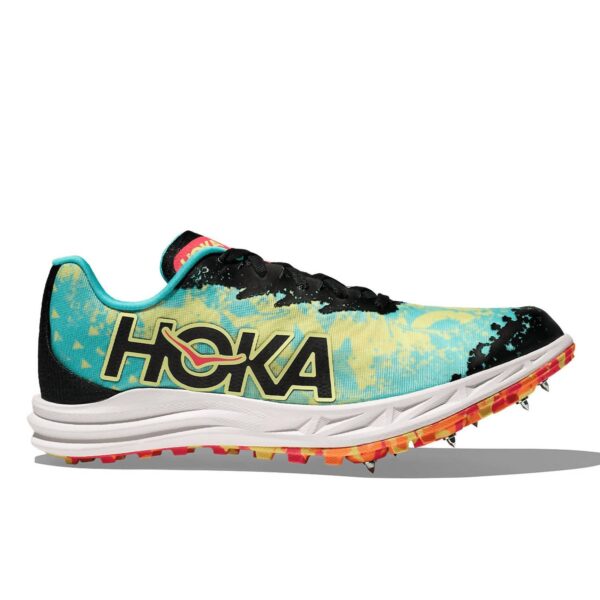 unisex - crescendo xc spikes shoes in cielo blue/yuzu