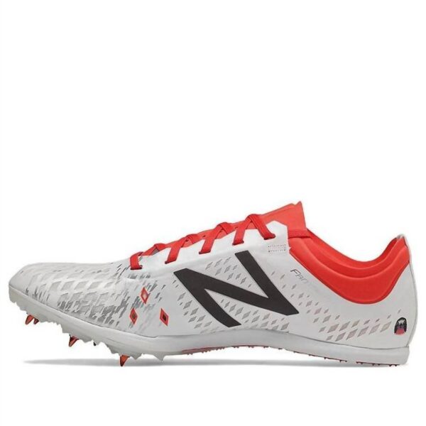 women's md800 v5 track spikes shoes in white/pink/black