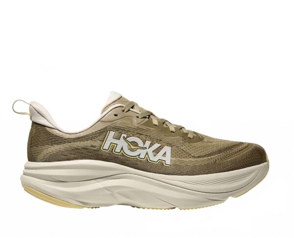 men's skyflow running shoes in wild mushroom/grassland