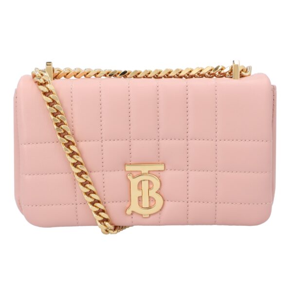 quilted leather lola mini bag