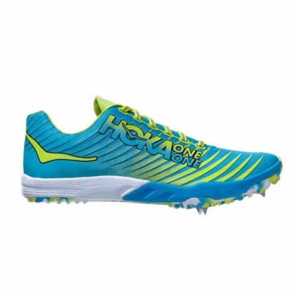 men's evo xc spike shoes in cyan