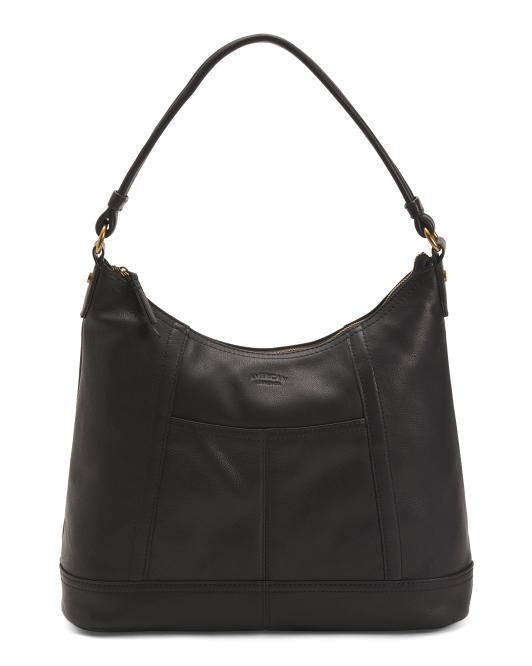 AMERICAN LEATHER CO. Leather Hudson Hobo