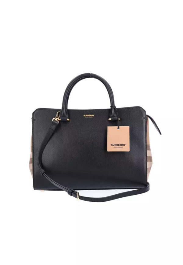 women's banwell small leather tote, black