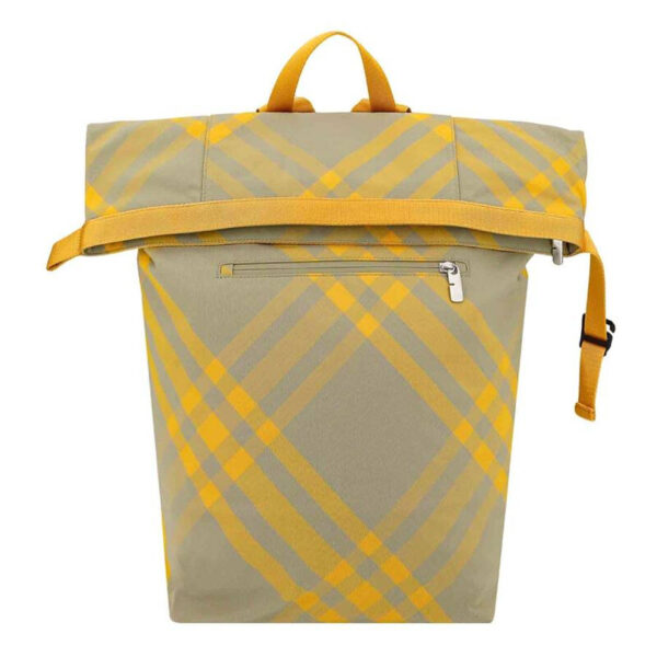 Signature Check Roll Backpack