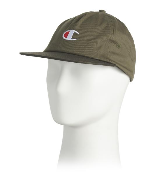 CHAMPION Unstructured Flat Bill Baseball Cap